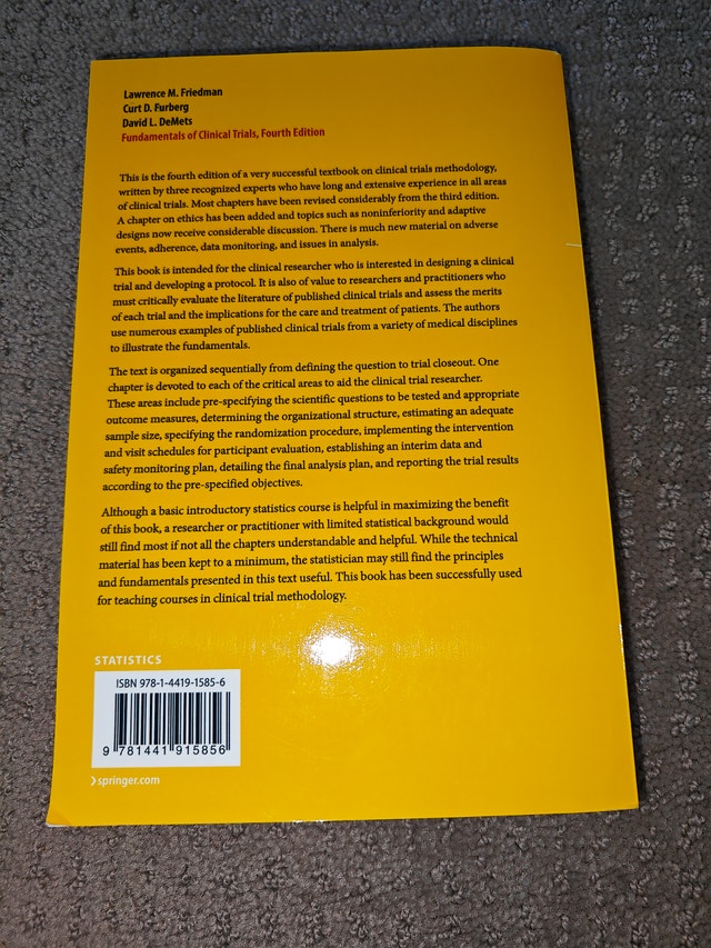 Fundamentals of Clinical Trials 4th Ed Friedman, Furberg, DeMets - photo 3