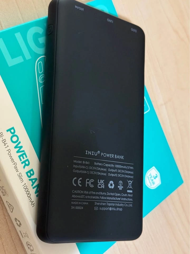 INIU 45W Fast Charging Power Bank, Smaller 10000mAh - photo 4