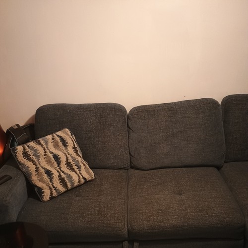 89-Inch Gray Sectional Sofa with Chaise - photo 5
