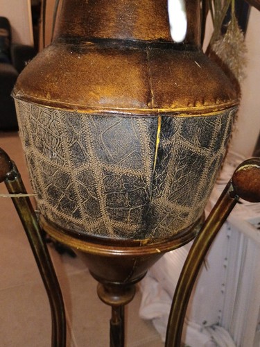XL Tuscan Old World Decorative Floor Urn Vase Metal Stand - photo 2