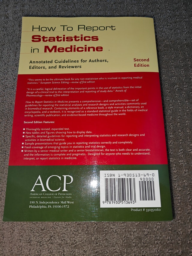 How to Report Statistics in Medicine, 2nd Edition (Lang & Secic) - photo 3