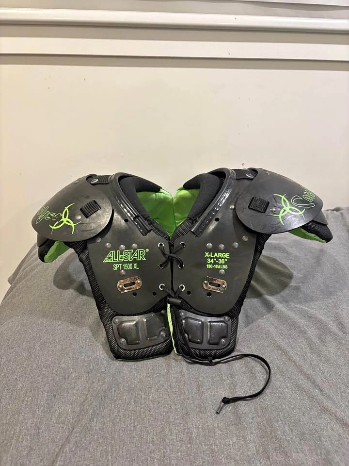 🏈 Schutt Air XP Pro Helmet + All-Star Football Shoulder Pads XL