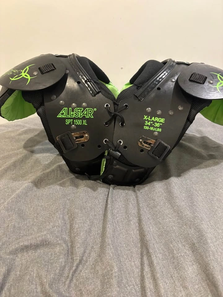 🏈 Schutt Air XP Pro Helmet + All-Star Football Shoulder Pads XL - photo 5