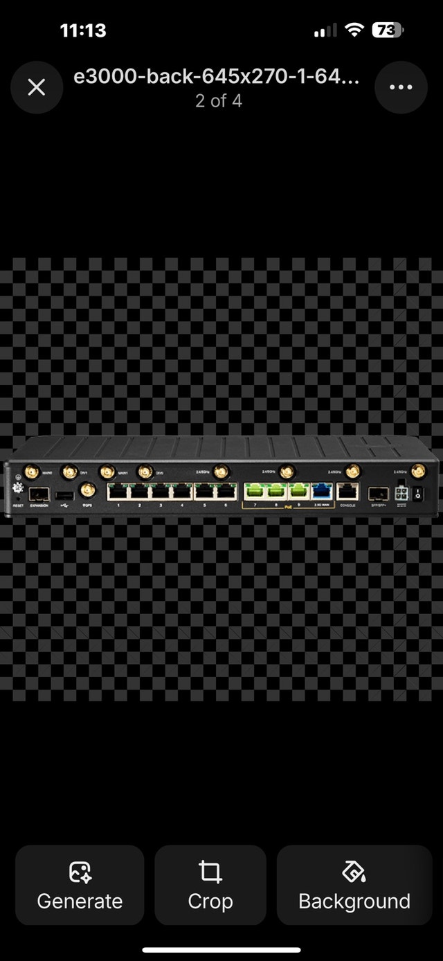 Cradlepoint E3000 Cellular Router w Embedded 5G Modem and WiFi - photo 2
