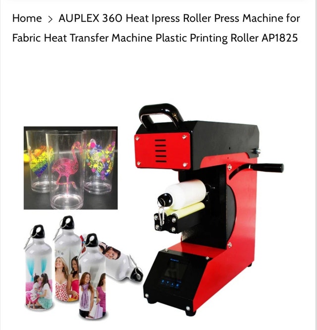 AUPLEX 360 Heat Roller Press Machine Heat Transfer