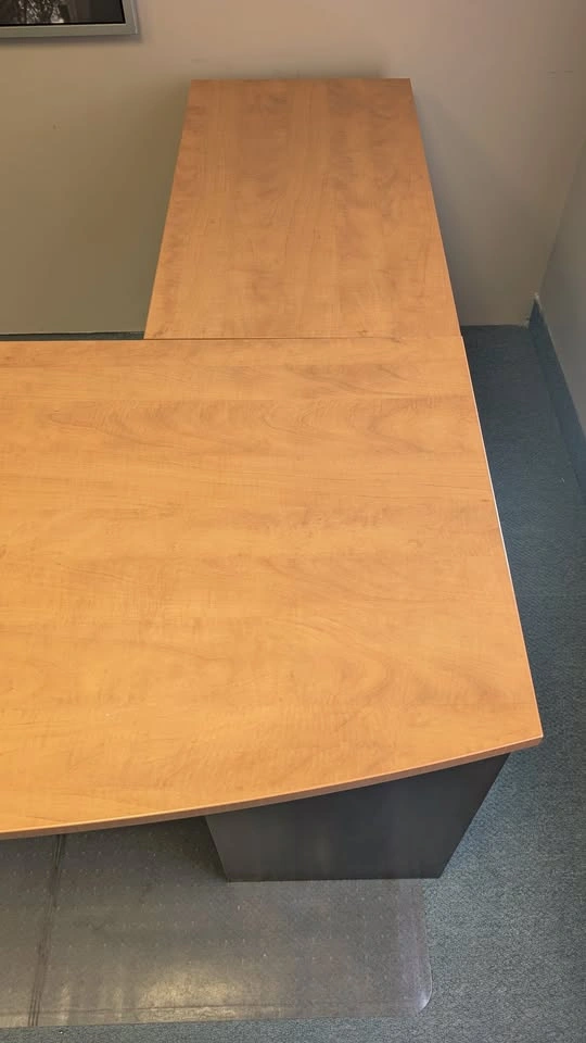 L-Shape Office Desk including 3 drawers - photo 4