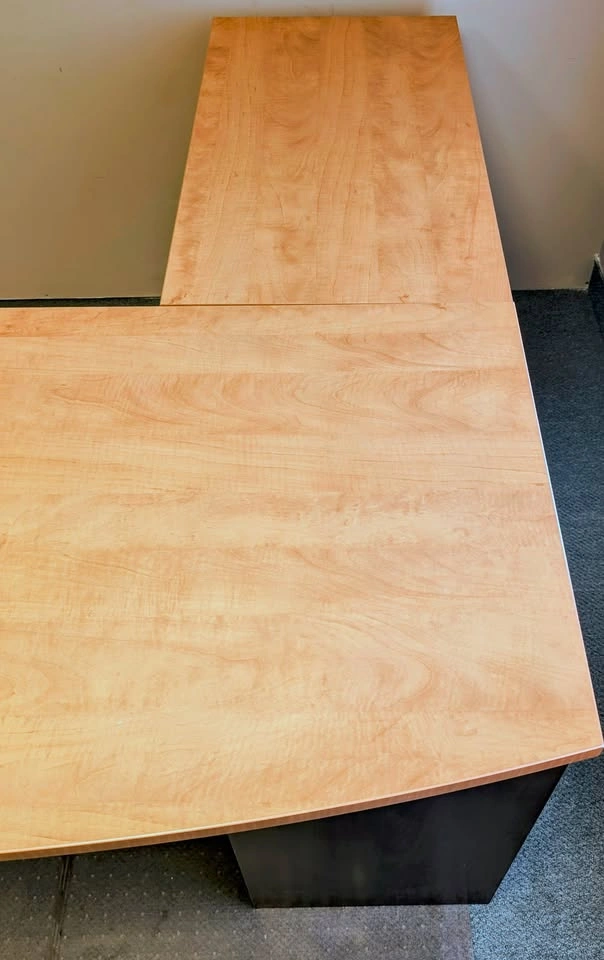 L-Shape Office Desk including 3 drawers - photo 5