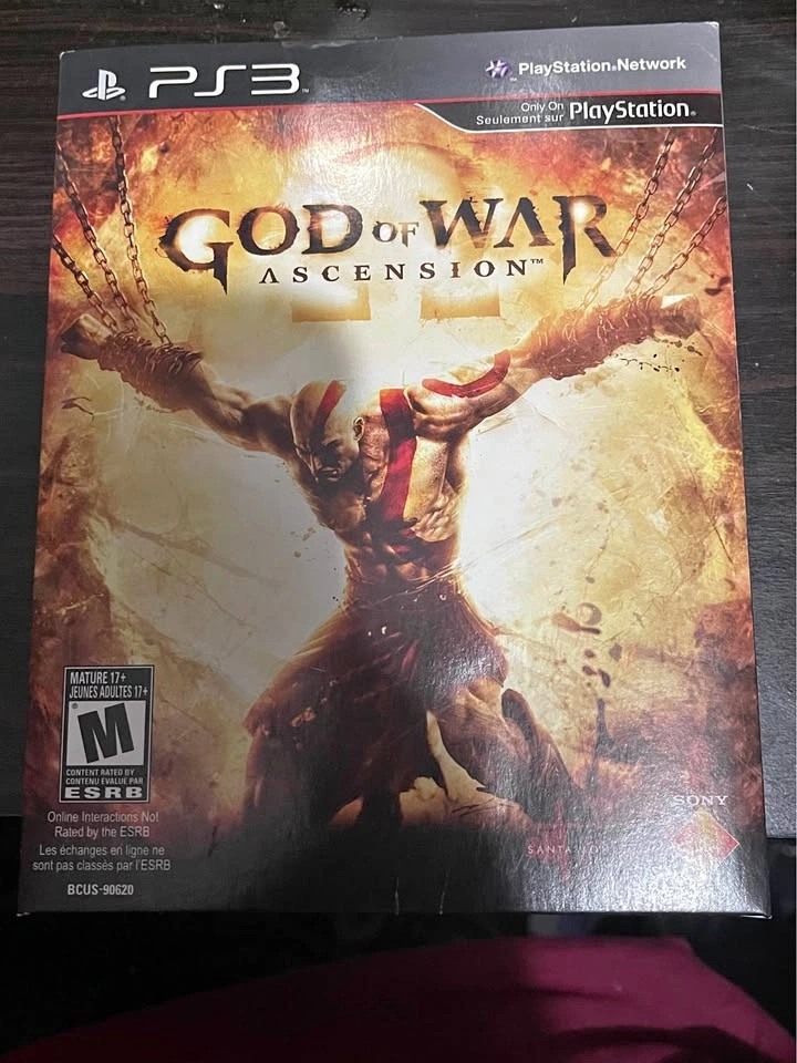 PlayStation 3 God Of War Ascension Brand New In Original Manufac