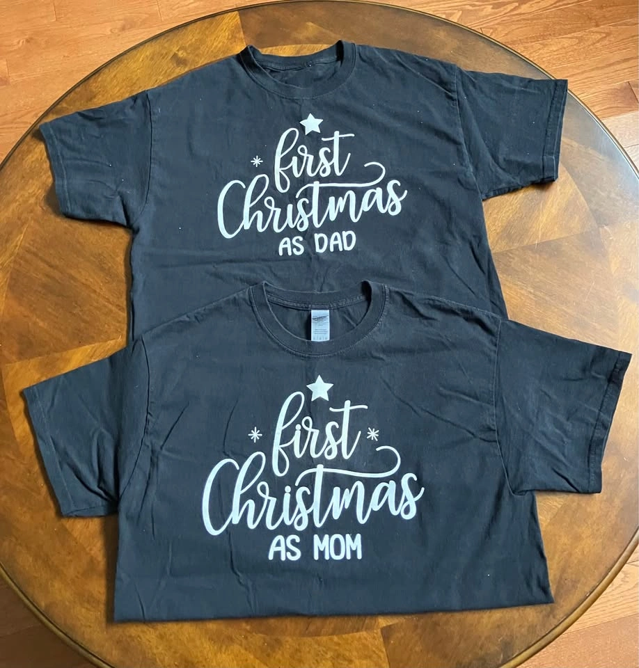 First Christmas Parent Shirts