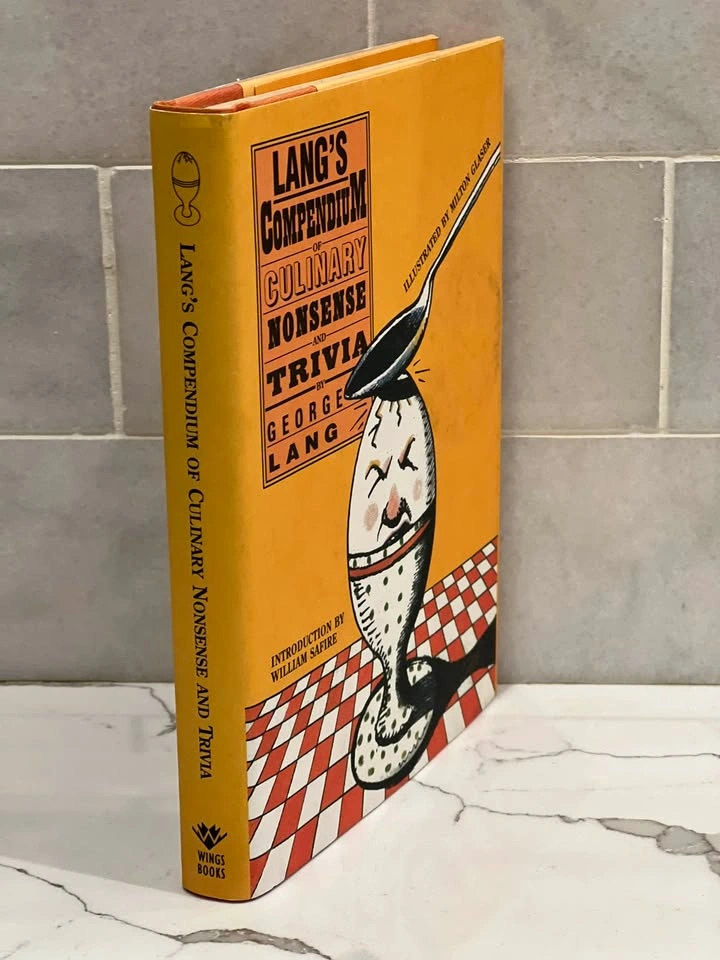 SIGNED Autographed Lang's Compendium of Culinary Nonsense - photo 5