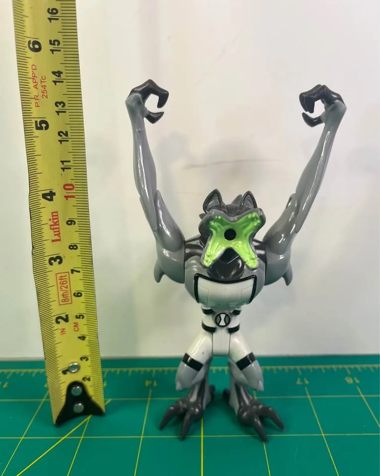 Ben 10 Action Figure Lot – Four Arms, Spidermonkey & Chromastone - photo 5