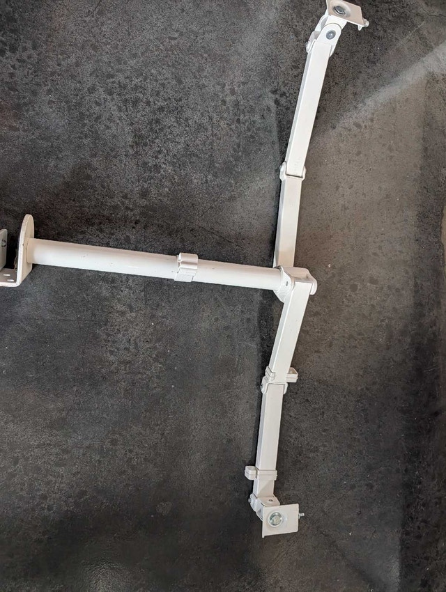 Vivo White Dual Vesa Mount