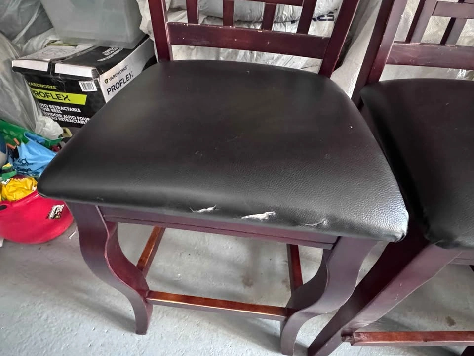 Wood Countertop Height chairs - photo 3