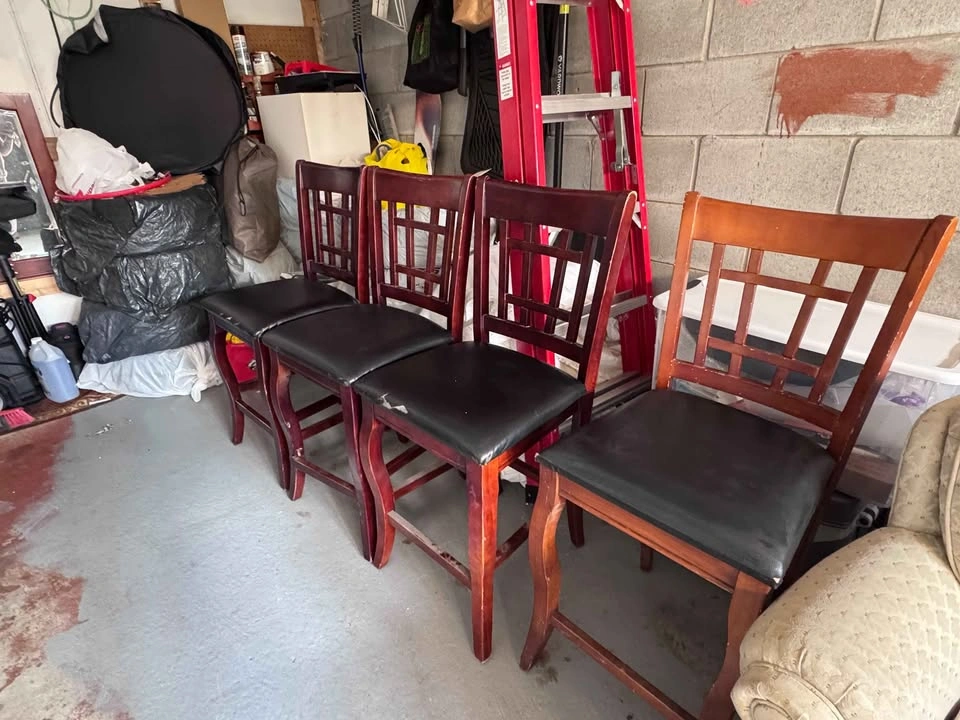 Wood Countertop Height chairs - photo 4