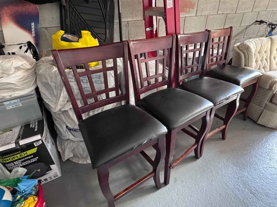 Wood Countertop Height chairs - photo 5