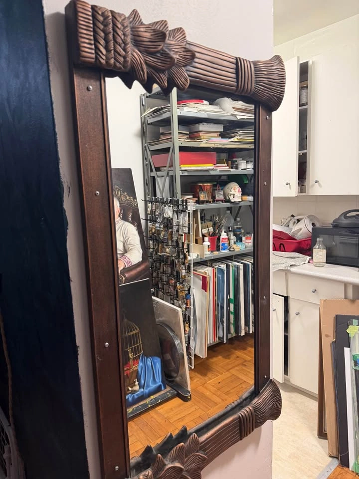 Decorative Wooden Frame Mirror