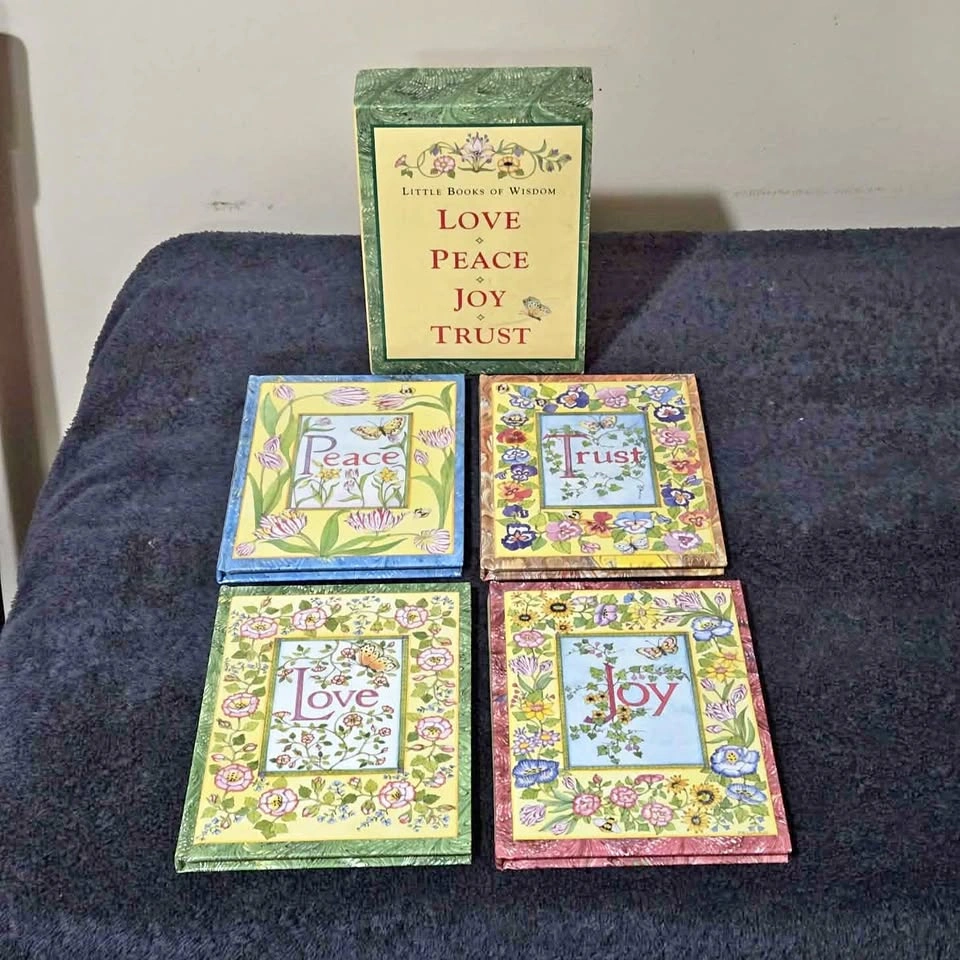 Little Books of Wisdom – Boxed Gift Set (Love, Peace, Joy, Trust