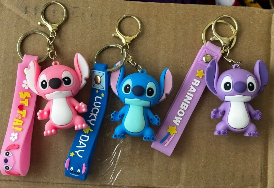 Assorted Character Keychains - Horror, Stitch, Nightmare Before - photo 2