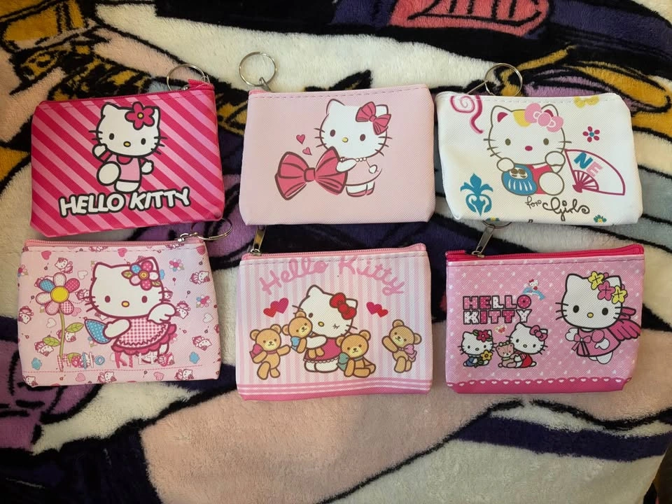 Hello Kitty and K-pop Character Coin Purses - photo 2