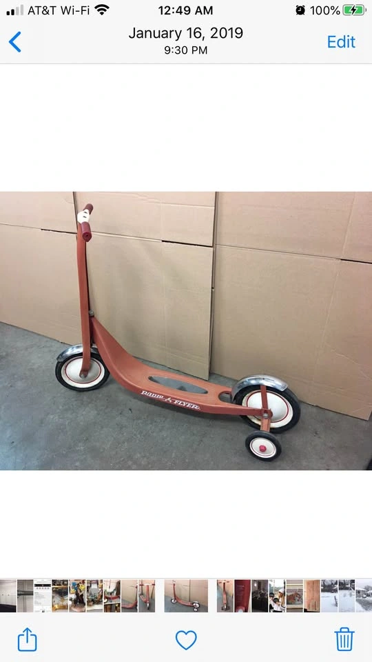 Vintage Radio Flyer Scooter - photo 3