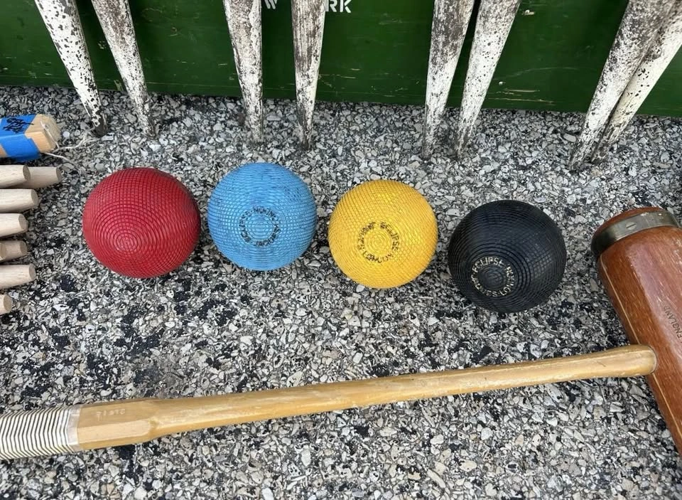 Vintage Abercrombie & Fitch Croquet Set By Jaques Of London - photo 4