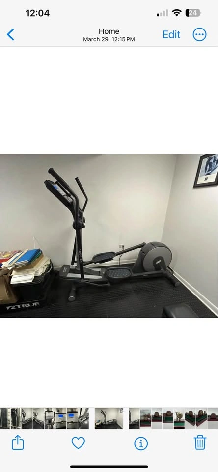 Reebok 1000ZX Elliptical Machine - photo 2