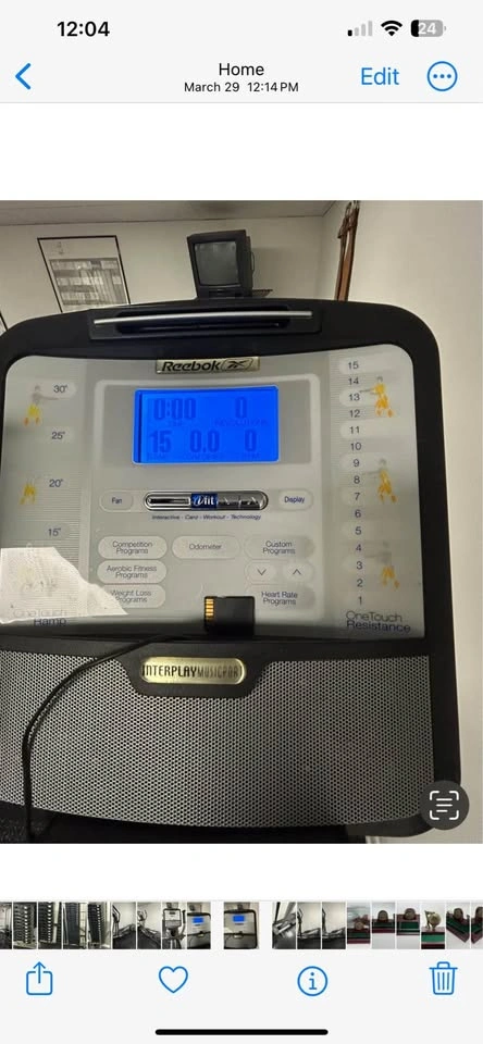 Reebok 1000ZX Elliptical Machine - photo 4