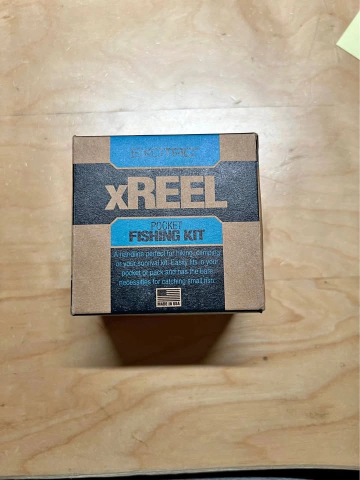 EXOTAC xREEL Pocket Fishing Kit Handline Survival Fishing Kit
