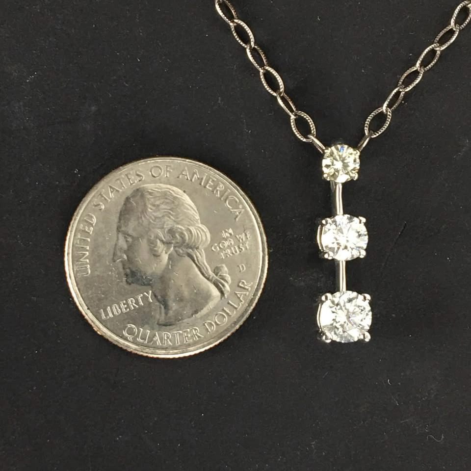 Diamond Necklace 1.69 tcw - photo 4