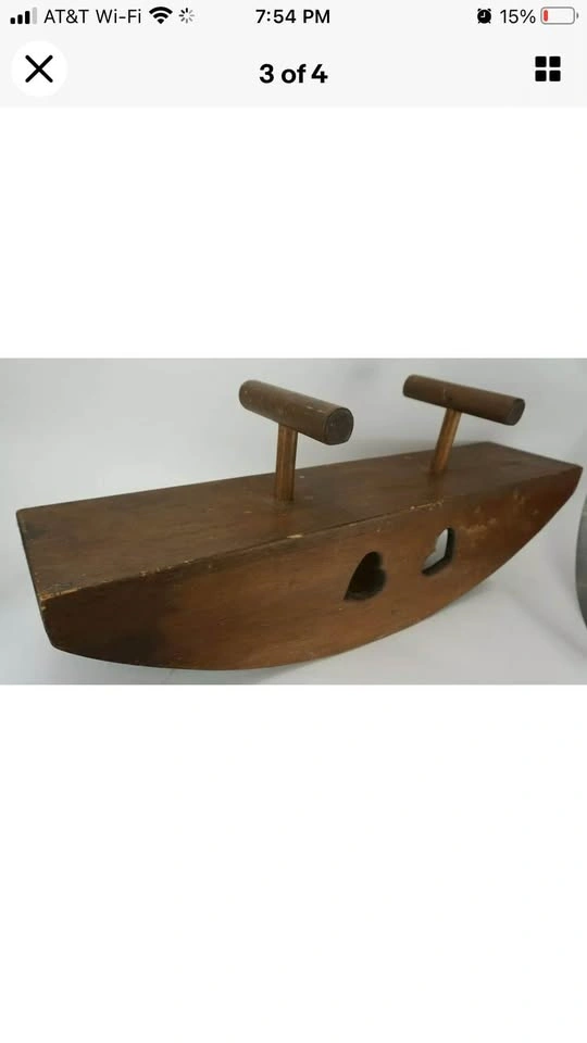 Vintage Teeter-Totter See-Saw - photo 3