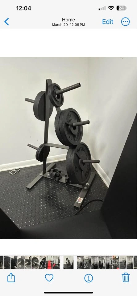BFCO Olympic Barbell Weight Set 290 lbs - photo 2