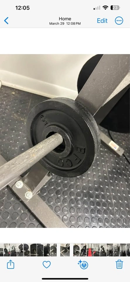 BFCO Olympic Barbell Weight Set 290 lbs - photo 4