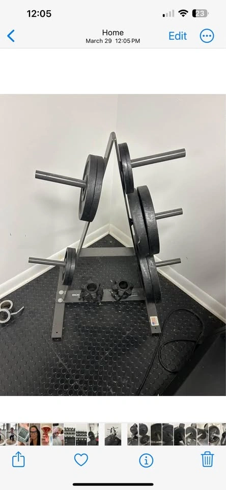 BFCO Olympic Barbell Weight Set 290 lbs - photo 5