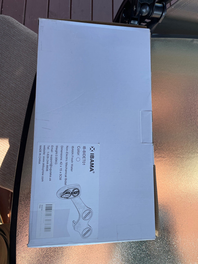 Toilet bidet kit, check model number in picture, read ad - photo 2