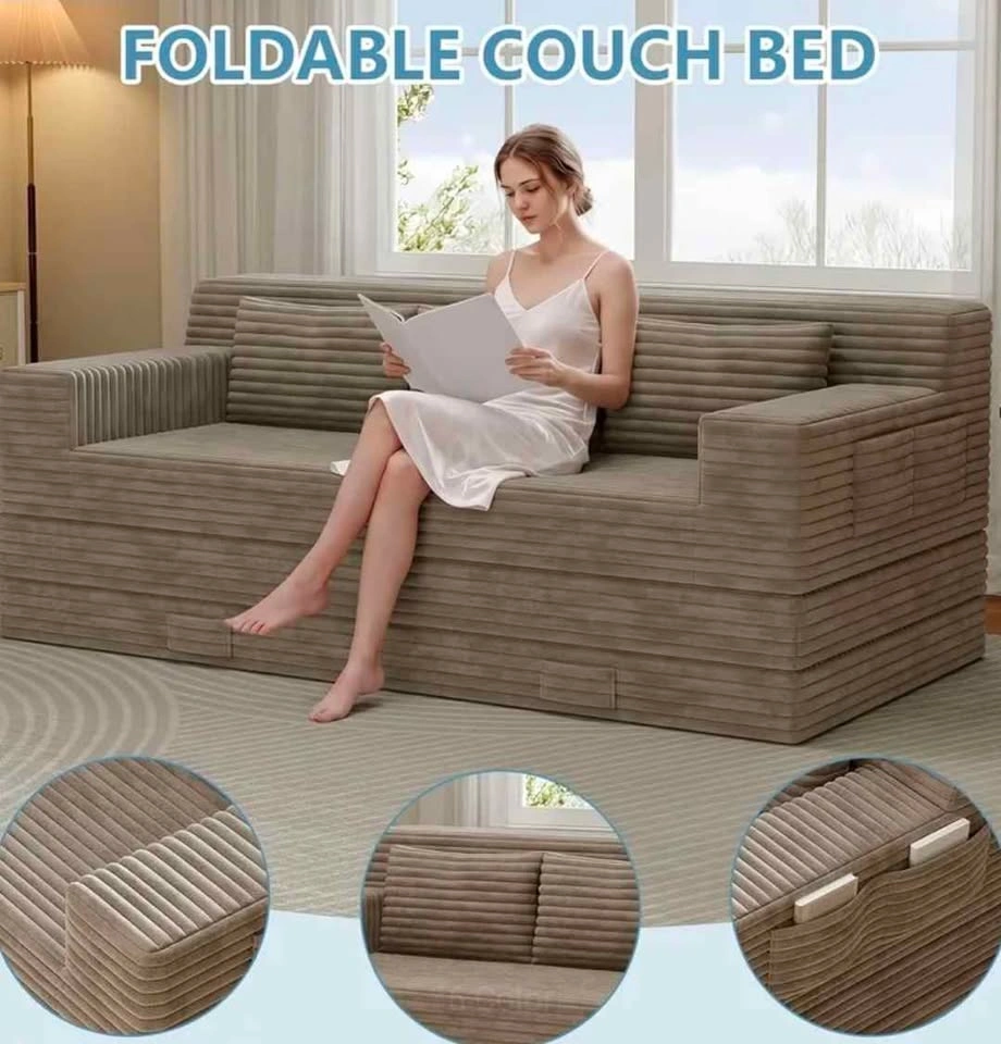 Brand new foldable bed couch. Pickup in Spruce - photo 4