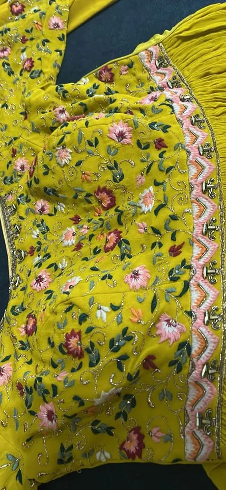 Indian Anarkali suit set image indicator(3)