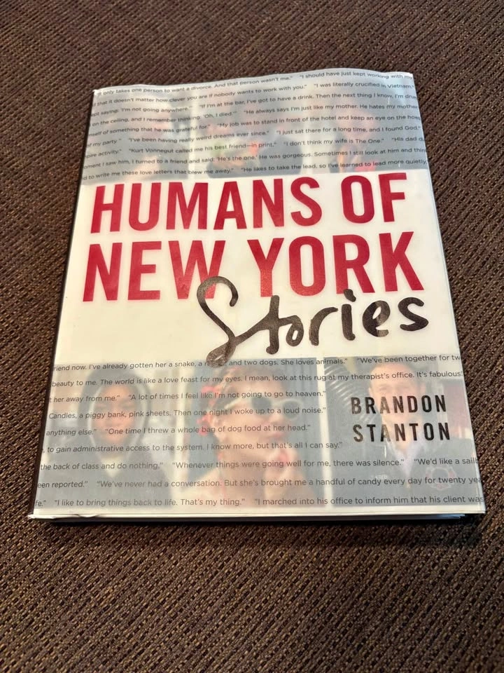 🌆 Humans of New York: Stories by Brandon Stanton (Hardcover book