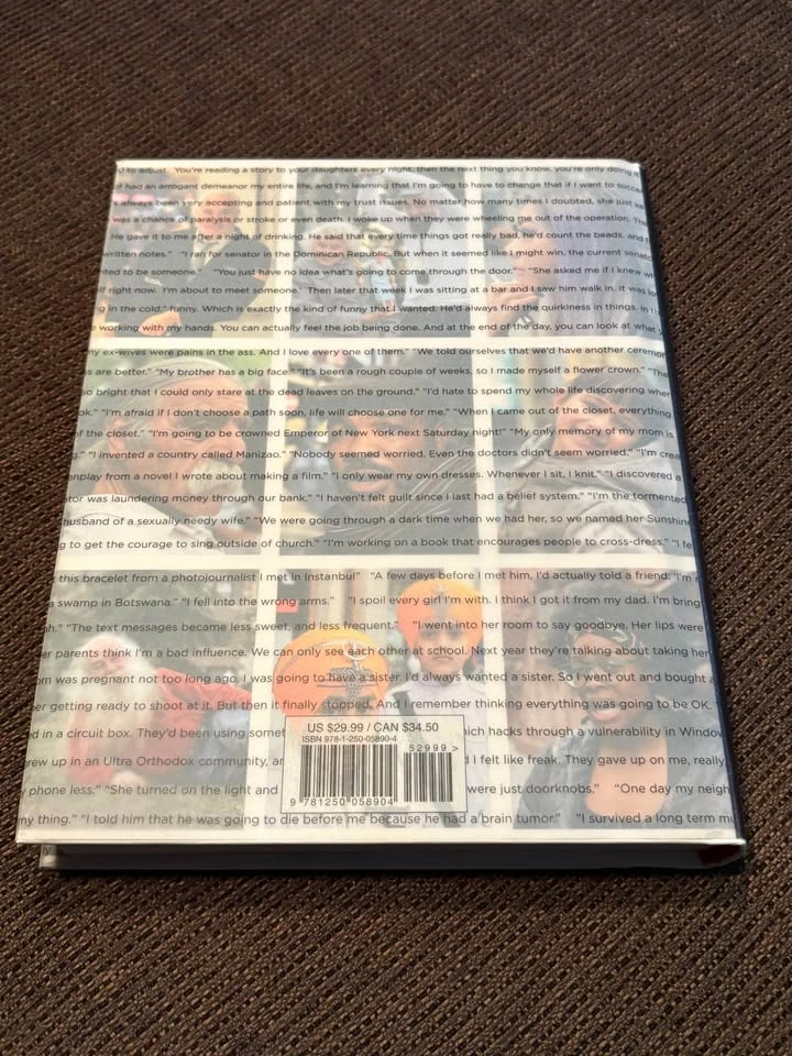 🌆 Humans of New York: Stories by Brandon Stanton (Hardcover book - photo 5
