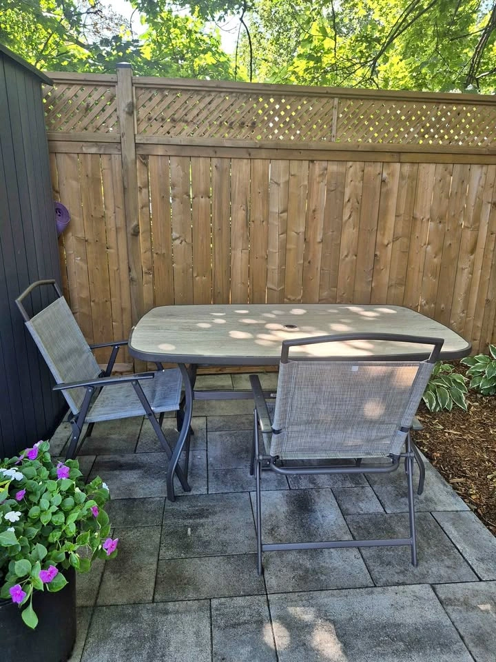 TABLE AND CHAIRS