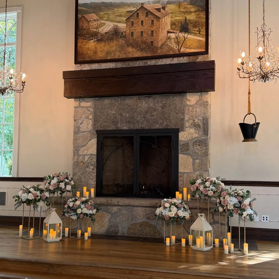 wedding flower decor - photo 2