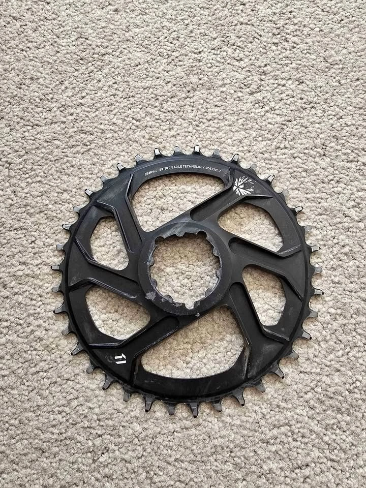 SRAM CHAIN RING 38T X-SYNC 2, 6MM OFFSET