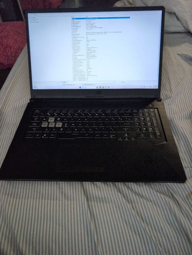 ASUS TUF Gaming A17 upgraded to wifi 6 Intel ax210 - photo 2