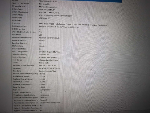 ASUS TUF Gaming A17 upgraded to wifi 6 Intel ax210 - photo 5