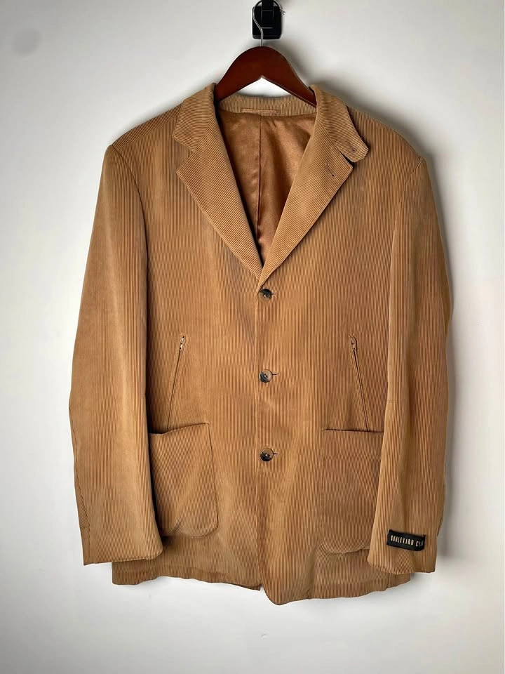 Vintage Boulevard Club Fine Corduroy Blazer / Sport Coat