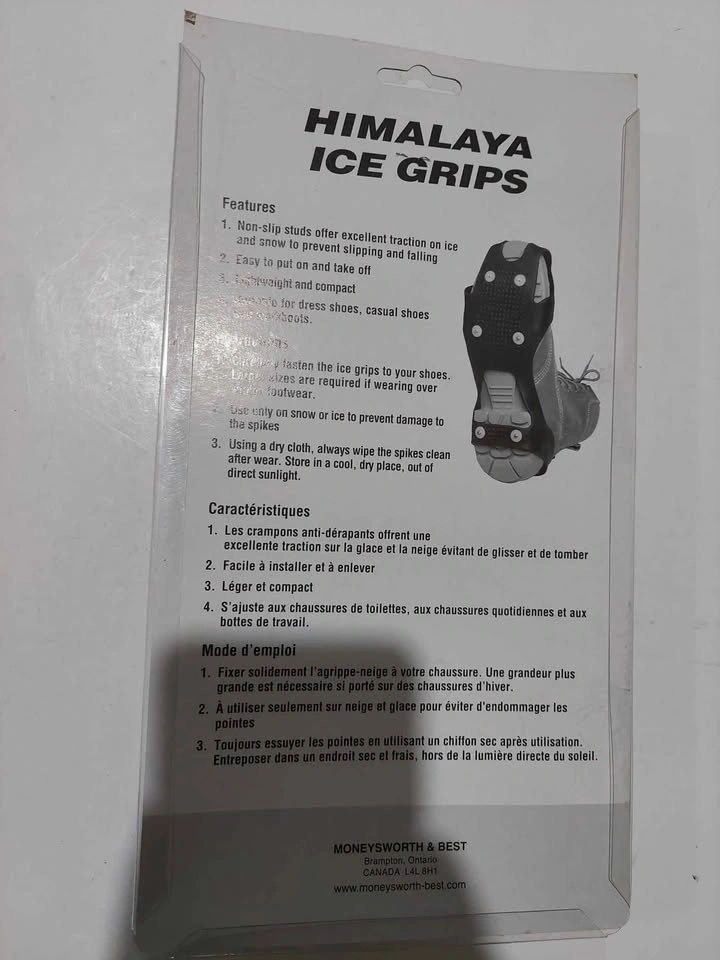 Himalaya Ice Grips, Spike Grips size 9-11 US - photo 3