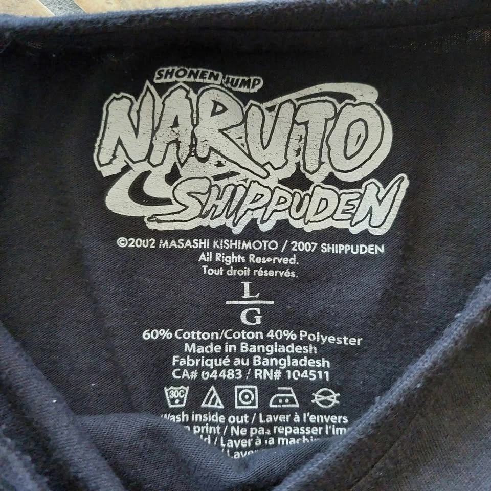 Naruto ShippuDen Anime T Shirt Men Size Large - photo 4