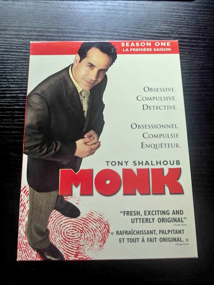 Monk Season One – Complete DVD Box Set (4 Discs)