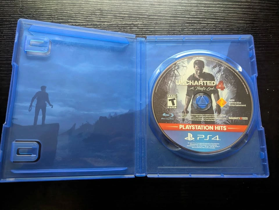 Uncharted 4: A Thief's End – PS4 (PlayStation Hits, Complete in - photo 2