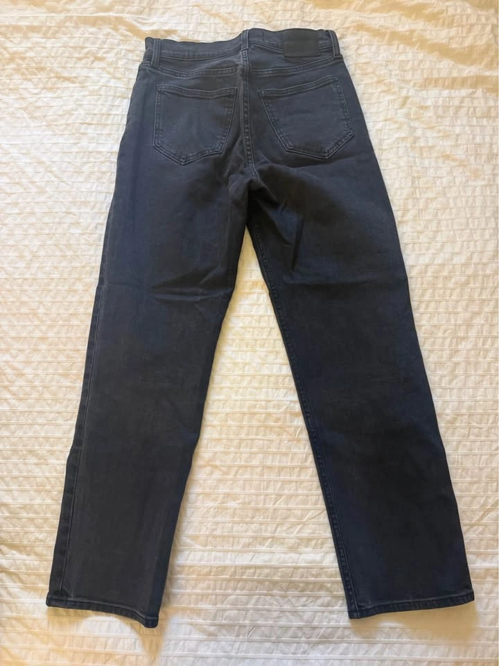 Denim Forum Arlo High Rise Straight Jeans - photo 4