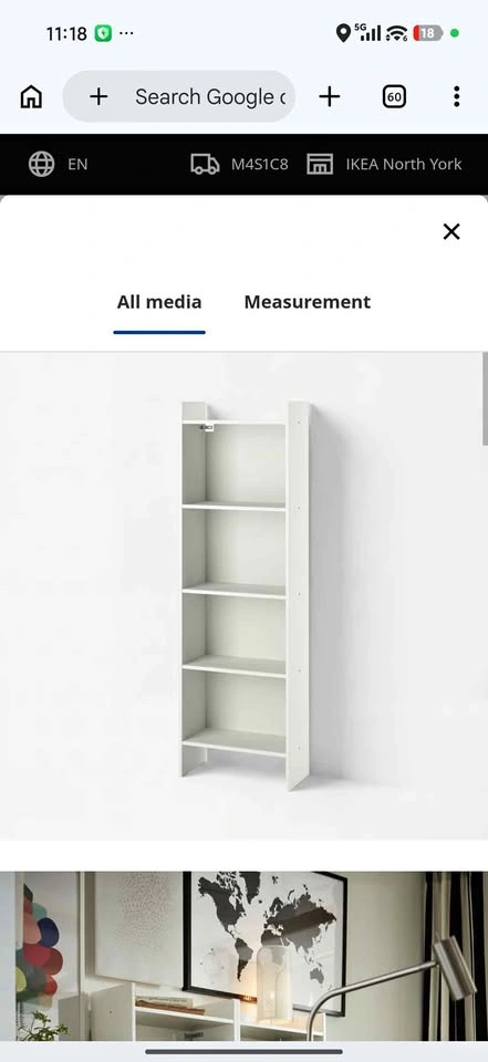 Ikea Bookshelf BAGGEBO